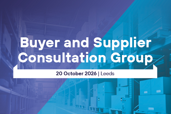 RISQS Buyer & Supplier Consultation Group October 2026 Leeds